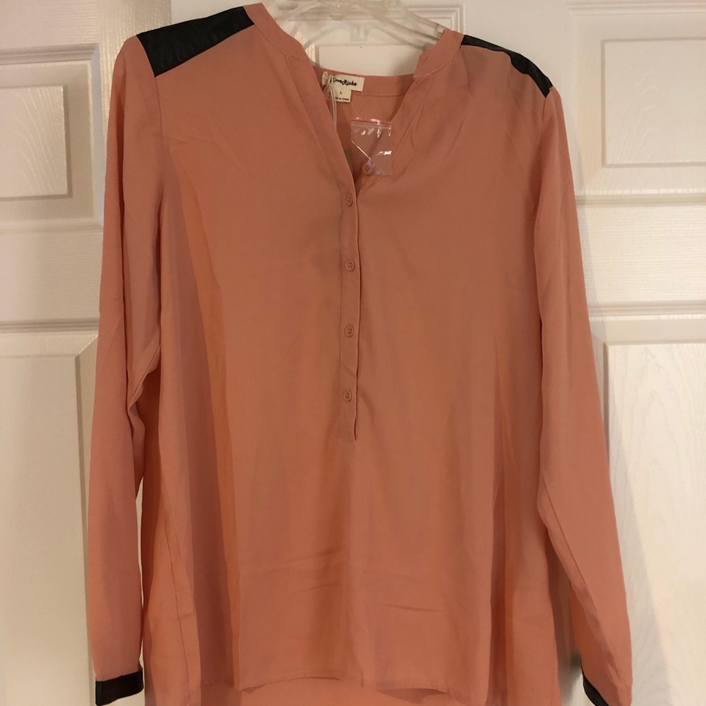 Peach shirt
